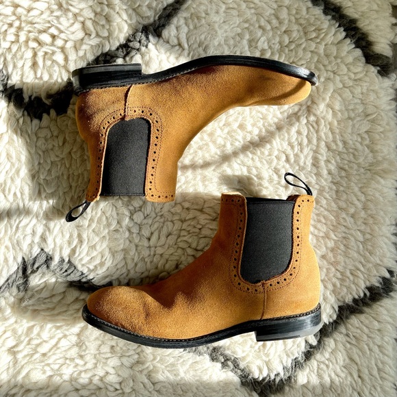 Caminando Camina Suede Chelsea Boots - Picture 2 of 11